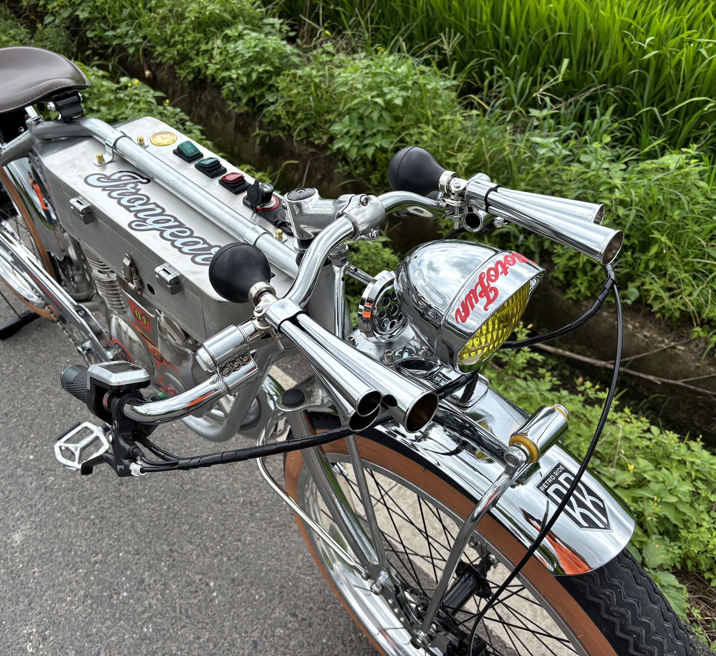 Steam Punk Ebike Badass Madmax Heavy Metal